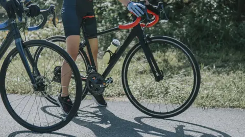 Getty Images Close up of bikes