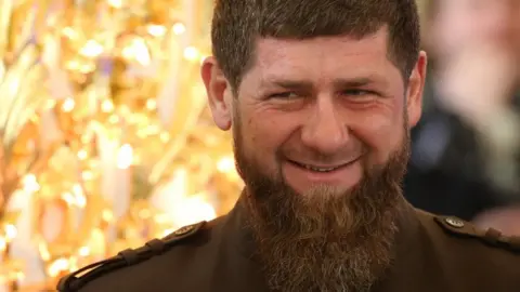 Getty Images Leader Ramzan Kadyrov at November 2018 event