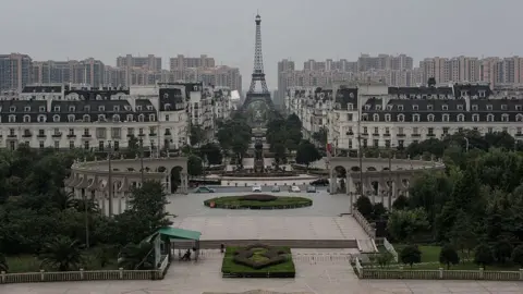 Guillaume Payen / Getty A replica of Paris in Tianducheng, Hangzhou, Zhejiang