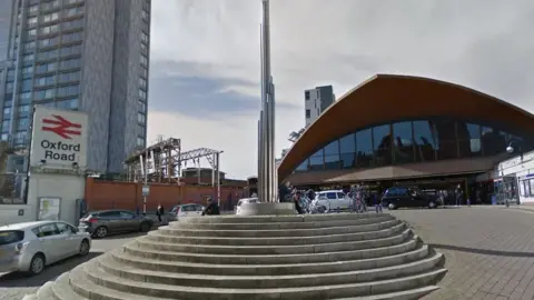 Google Manchester Oxford Road railway station