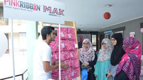 Pink Ribbon Pink Ribbon campaign at Punjab University