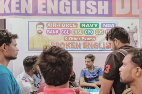 Ronny Sen Nitish Kumar who runs a small training centre says jobs in the defence forces will now be 'like a lottery'