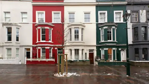 Thinkstock houses on residential square