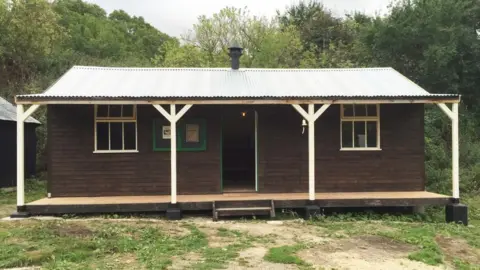 Great War Huts The guardroom hut
