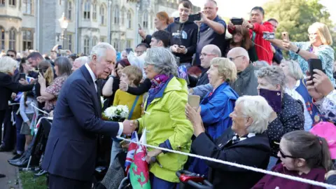 Getty Images King Charles III at Cardiff Castle