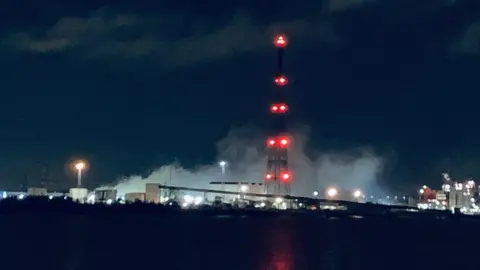 Essex Fire Service Chemical leak