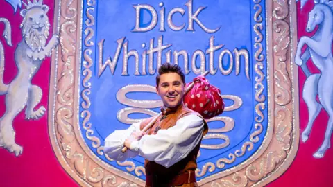 Graeme Braidwood Alex Lodge as Dick Whittington