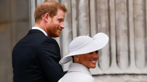 Getty Images Prince Harry and Meghan