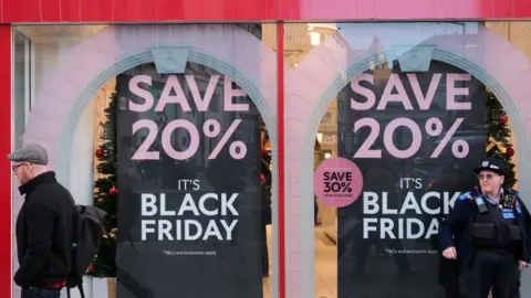 Getty Images Black Friday store front