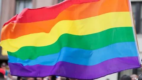 Thinkstock Rainbow flag
