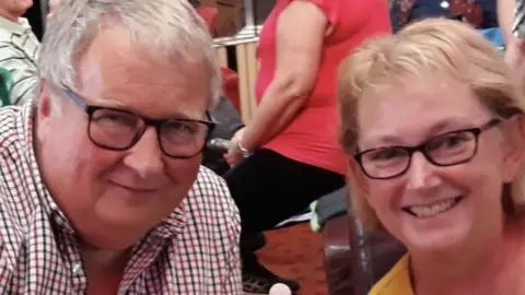 FAMILY PHOTO Julia Hann and husband David