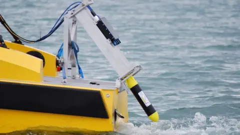 Planet Ocean Ltd ecoSUB being deployed