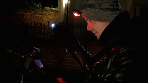 BBC Photographer and light painter Andy Neal