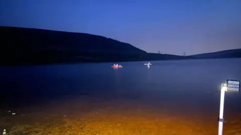 Derbyshire Fire and Rescue Service Reservoir search