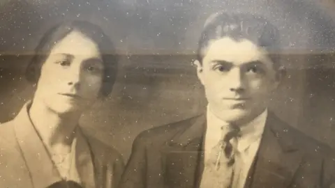 Family photo Dom Balestrazzi parents Maria and Giuseppe, also known as Joe