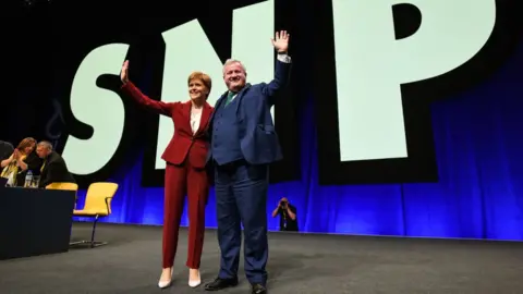 Getty Images ian blackford and nicola sturgeon