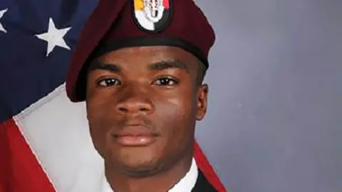 AFP Sgt La David T. Johnson, 25, of Miami Gardens, Florida