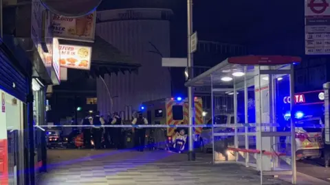 Zamirullah Stanikzai The scene in Cranbrook Road, Ilford