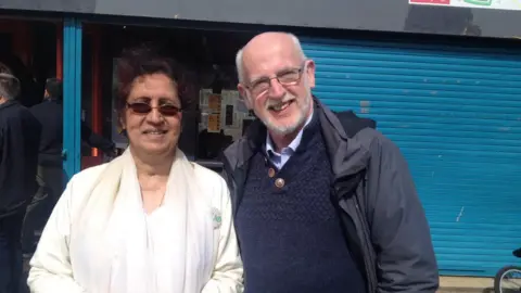 Muslim and Christian, Yasmin Khan and Aled Edwards, frequently work together to promote community cohesion