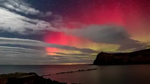 Digitalmanphotography Northern lights from Port Erin
