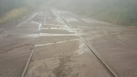 Northern mudslide on track