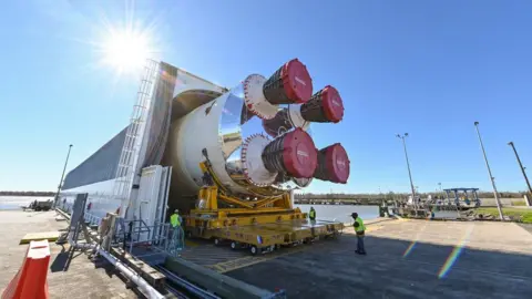 NASA / Jared Lyons Core stage