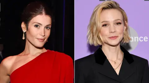 Getty Images Gemma Arterton and Carey Mulligan