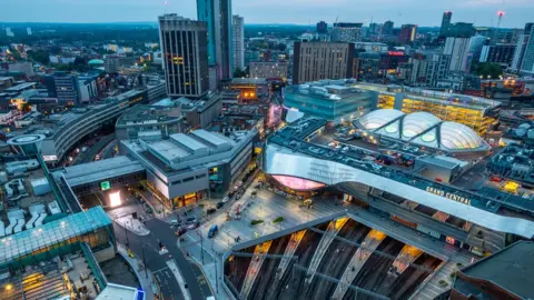 Getty Images Birmingham city centre