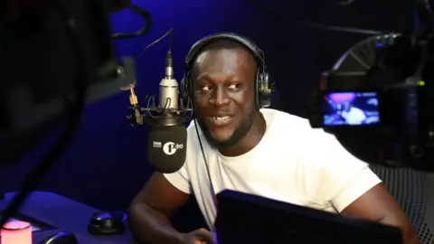 BBC Stormzy on the BBC Radio 1Xtra Breakfast Show