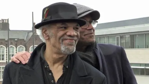 PA Actors Paul Barber (left) and Louis Emerick