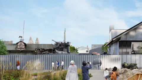 LDRS Woodside Terminal development plan CGI