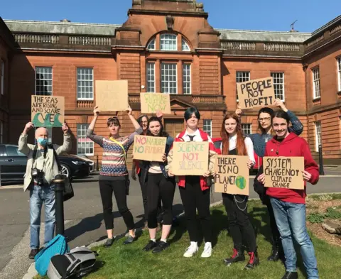 Dumfries climate strike