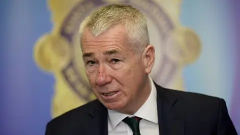 Niall Carson PSNI Chief Constable Jon Boutcher