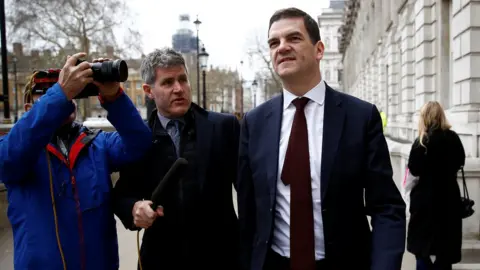 Reuters Olly Robbins in Whitehall