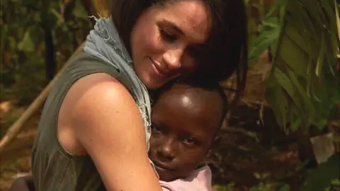 World Vision Canada Meghan Markle in Rwanda