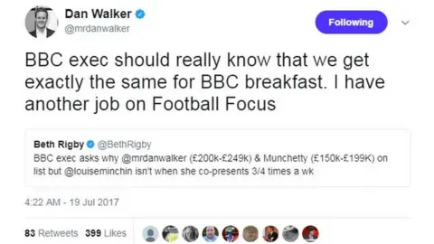 Dan Walker tweet