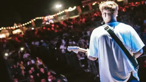 Getty Images Sam Fender performed at the SSD Concerts-promoted outdoor Virgin Money Unity Arena last summer