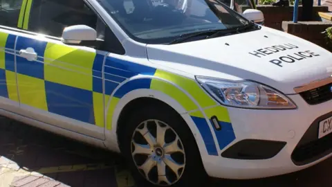 BBC Police car