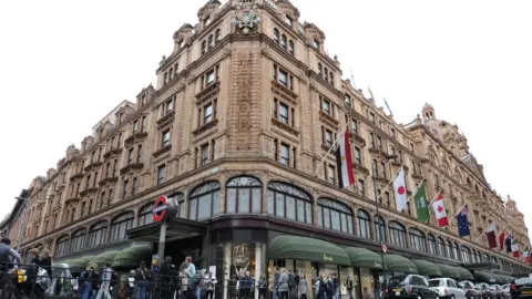 Getty Images Harrods in Knightsbridge, London