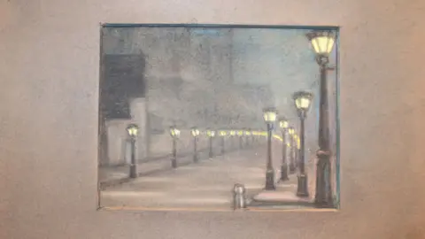 Ipswich Borough Council A pastel drawing by Blanche G Vulliamy