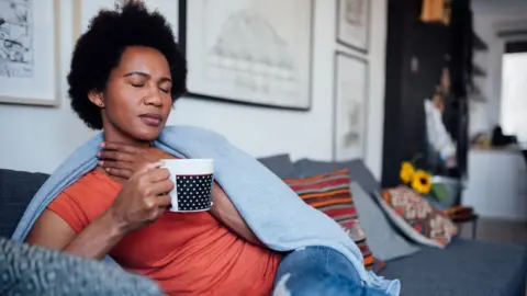 Getty Images Sore throat