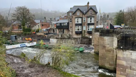 Matlock flood repairs