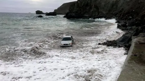 Esther Chase Car in sea