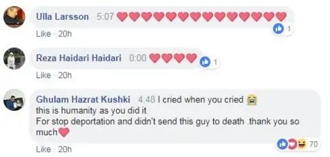 Facebook.com/elin.k.ersson Facebook screenshot