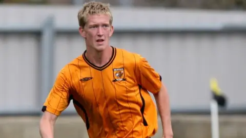 Family photo Dan Wilkinson playing for Hull