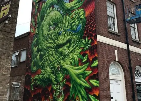 De Montfort University Art mural