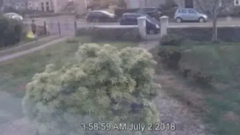 Crown Office CCTV of Campbell with torch