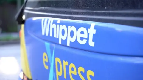 BBC A Whippet bus