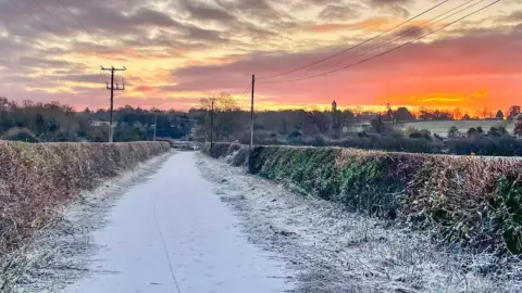 BBC Weather Watchers/David E Snow in East Bridgford, Nottinghamshire