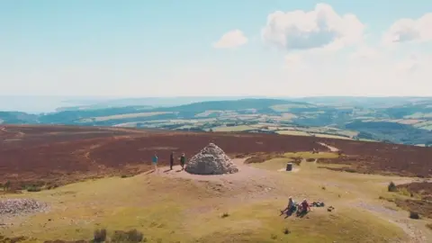 Exmoor National Park Dunkery Beacon